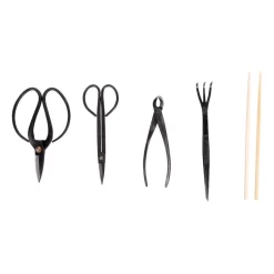 Werkzeugset Für Die Bonsaipflege, 5-teilig, Mit Aufbewahrungstasche 8 Werkzeugset Für Die Bonsaipflege, 5-teilig, Mit Aufbewahrungstasche -Gartengeschäft 0220401215 Werkzeugetui Scheren Kralle Zange Pinzette Staebchen 2