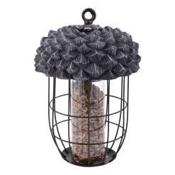 Eichel-Schutzfuttersilo, Braun, Ca. 20 X 20 X 29 Cm