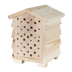 Insektenhotel 'Bienenstock', Natur, Ø 19 X 25 Cm -Gartengeschäft 0910160226 Insektenhotel Bienenstock 1 116256