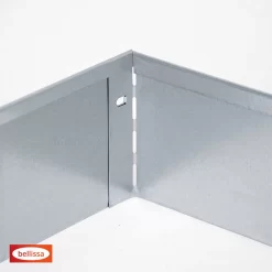 Rasenkante, Silber, Stahl, 118 X 19,5 Cm -Gartengeschäft 0910301041 Rasenkante Metall verzinkt 4 109344