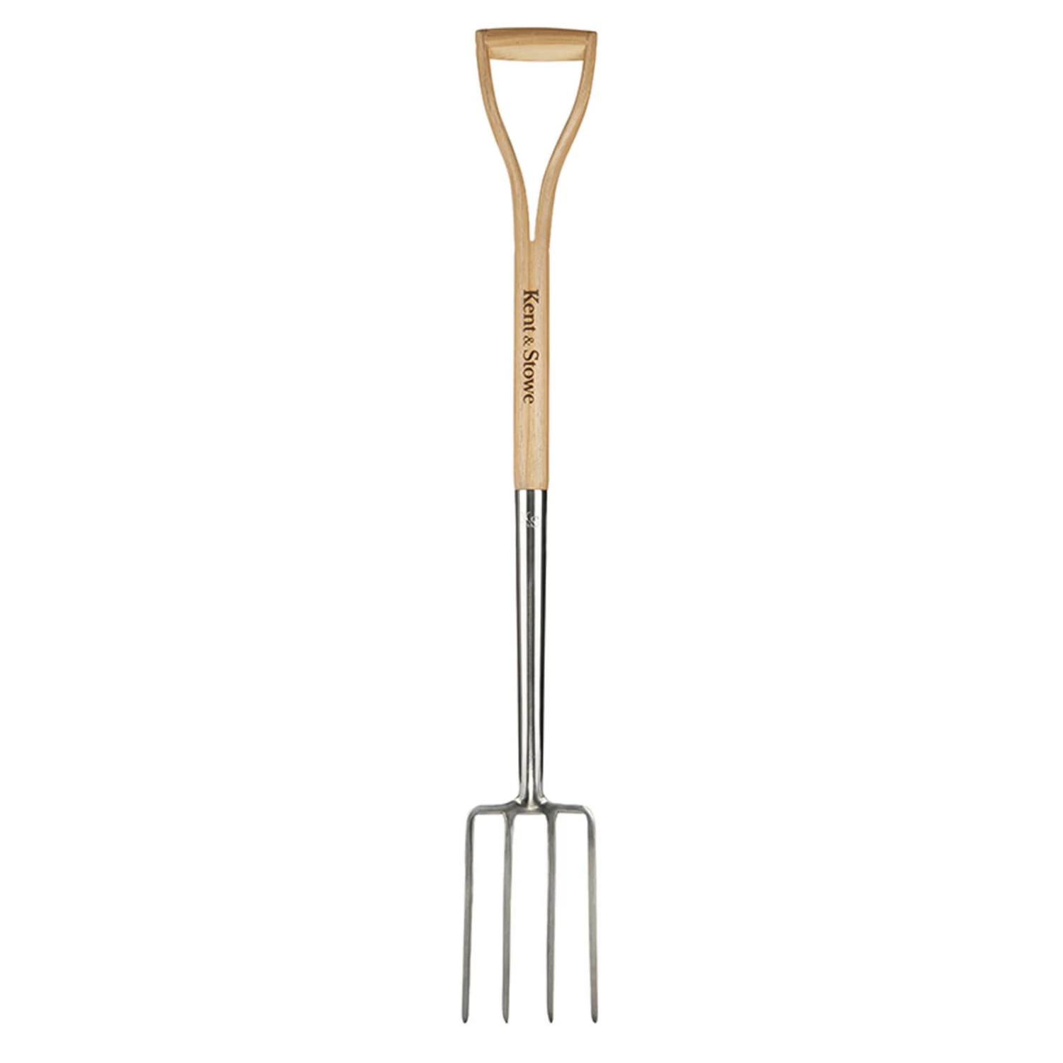 Beet-Spatengabel, Edelstahl, Eschenholz 1 Beet-Spatengabel, Edelstahl, Eschenholz