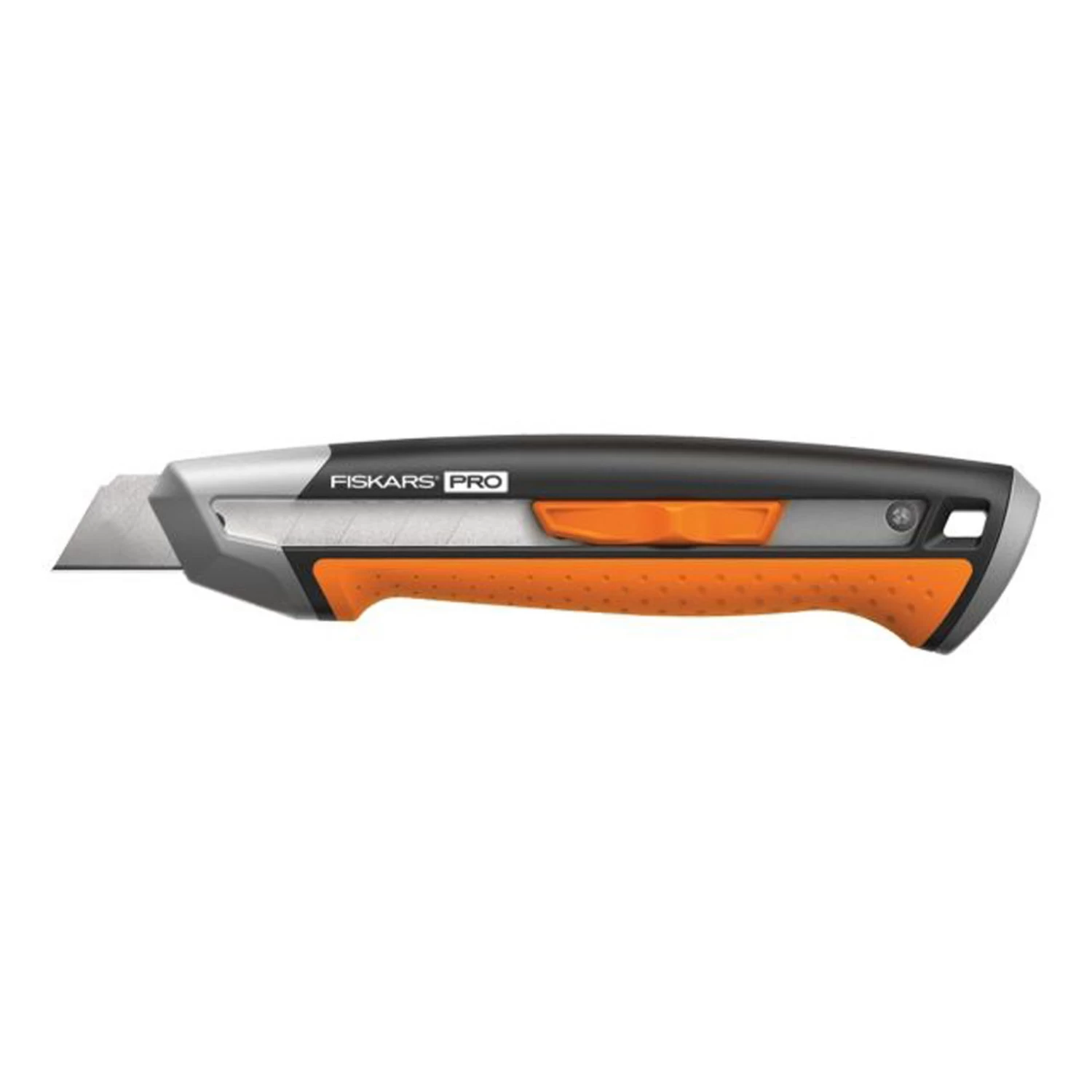 Fiskars CarbonMax Cuttermesser, Schwarz/orange, Länge 18 Mm 1 Fiskars CarbonMax Cuttermesser, Schwarz/orange, Länge 18 Mm