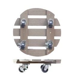 Multi Roller WPC, Tragkraft 100 Kg, Taupe, Ca. 7 X 29 X 29 Cm -Gartengeschäft 0920600507 multi roller wpc taupe 1 116697