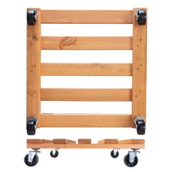 Multi Roller, Tragkraft 120 Kg, Hellbraun, Ca. 10 X 38 X 38 Cm -Gartengeschäft 0920600514multi roller kiefer kastanie 1 116715