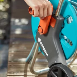 Schlauchwagen AquaRoll S, Gardena, Schlauchlängen Bis 15 M -Gartengeschäft 0930200441 Schlauchwagen Aqua Roll S Set kpl mit 20m Schlauch und Systemteilen 2 61599