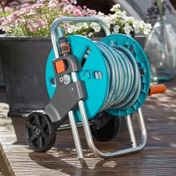 Schlauchwagen AquaRoll S, Gardena, Schlauchlängen Bis 15 M -Gartengeschäft 0930200441 Schlauchwagen Aqua Roll S Set kpl mit 20m Schlauch und Systemteilen 4 61597