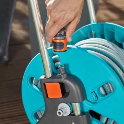 Schlauchwagen AquaRoll S, Gardena, Schlauchlängen Bis 15 M -Gartengeschäft 0930200441 Schlauchwagen Aqua Roll S Set kpl mit 20m Schlauch und Systemteilen 6 61595