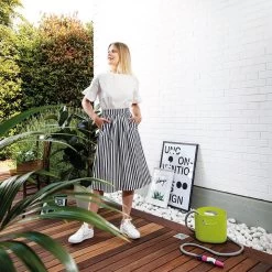 Aquapop Mit Selbstaufdehnbarem Schlauch, 5-15m, Lime, Kunststoff / Polyester -Gartengeschäft 0930200477 Aquapop mit 5 15m selbstaufdehnbarem Schlauch Lime 1 58931