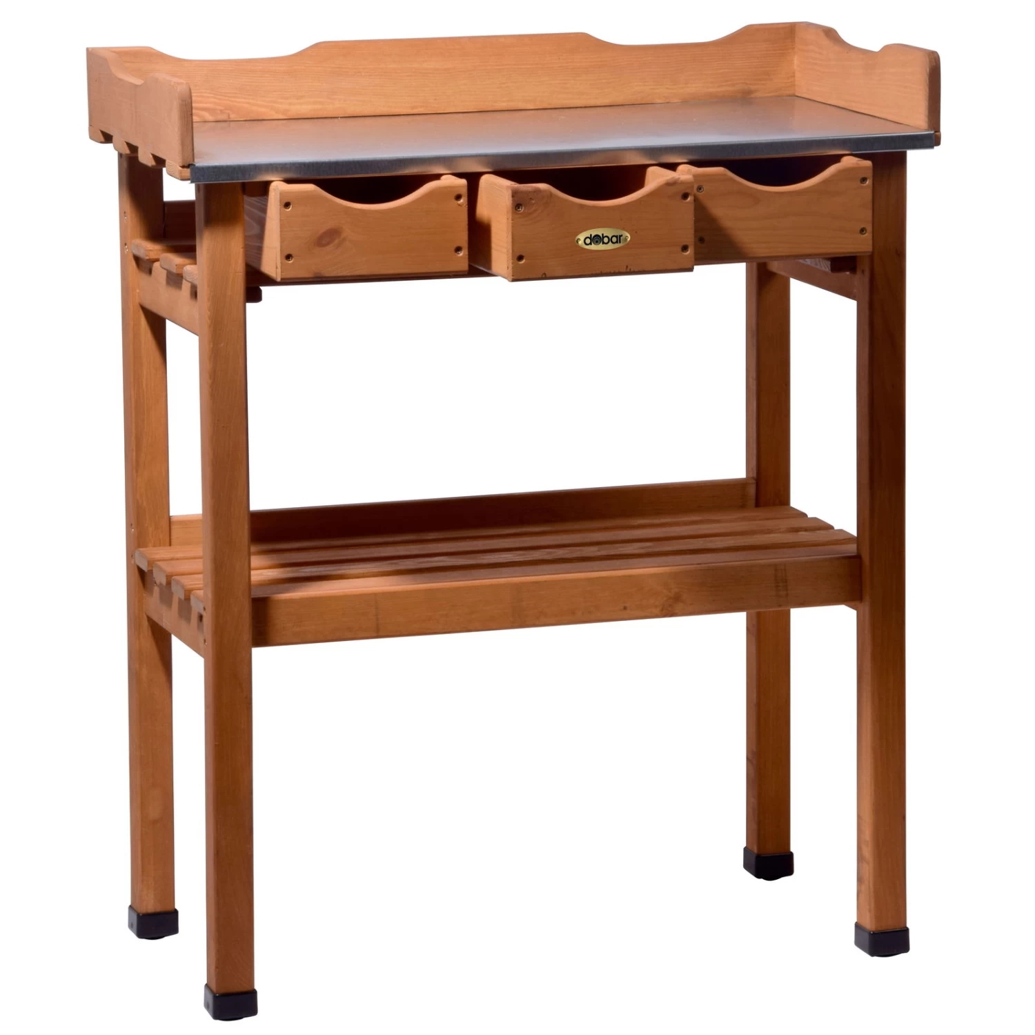 Pflanztisch, Natur, Kiefernholz, 78 X 38 X H91 Cm 2 Pflanztisch, Natur, Kiefernholz, 78 X 38 X H91 Cm – Bild 2