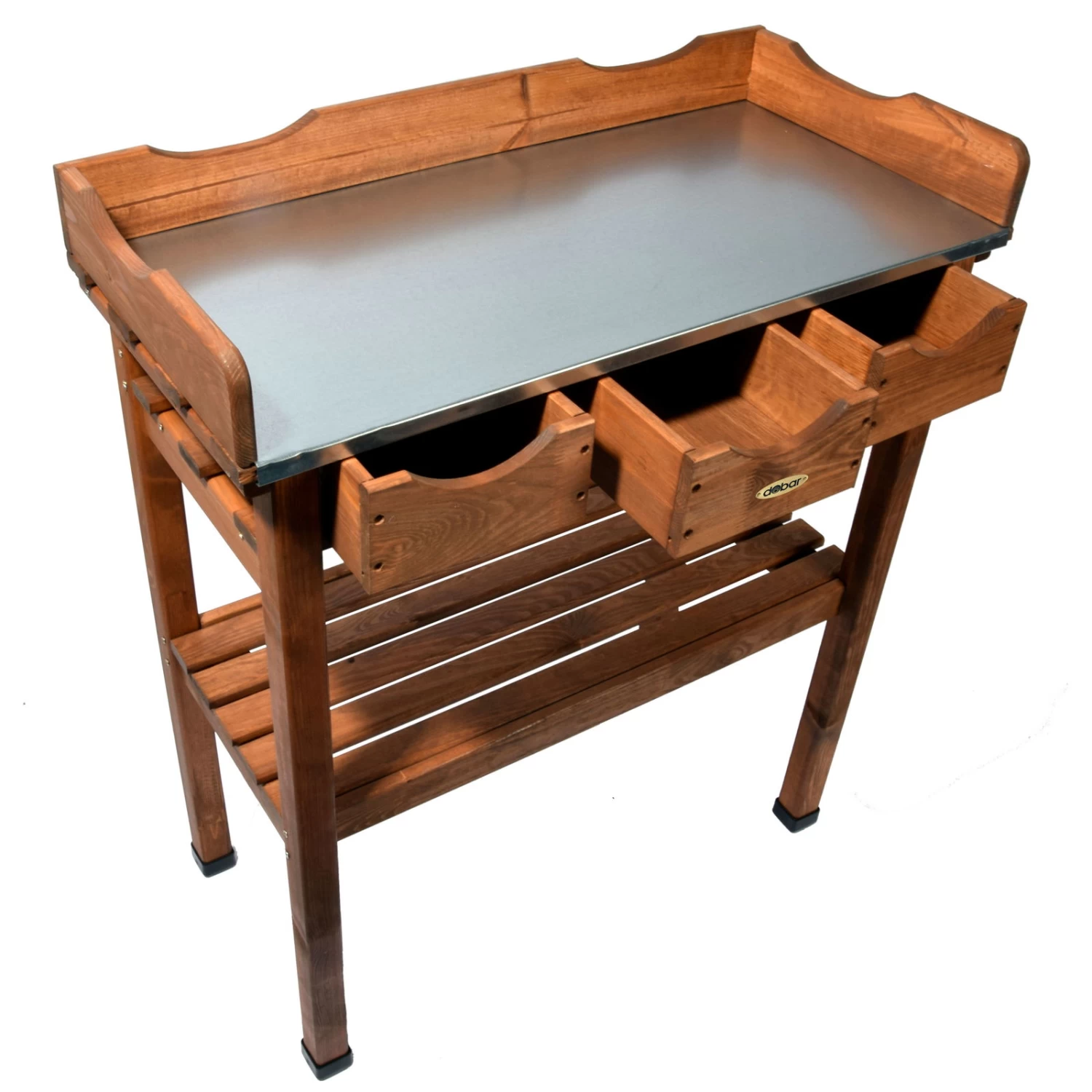 Pflanztisch, Natur, Kiefernholz, 78 X 38 X H91 Cm 4 Pflanztisch, Natur, Kiefernholz, 78 X 38 X H91 Cm – Bild 4