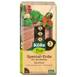 Titelseite -Gartengeschäft 0960300202 0960300205 0960300206 Koelle Bio Hochbeet Spezialerde torffrei 40l PAL60 88384