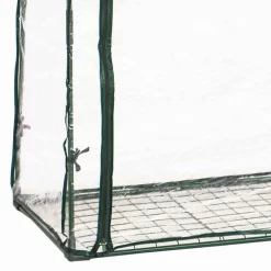 Tomaten-Gewächshaus, 100 X 50 X 150 Cm, Grün, PVC-Folie, Gitterboden -Gartengeschäft 0980200176 Tomaten Gewaechshaus gruen 100x50x150cm3 65603