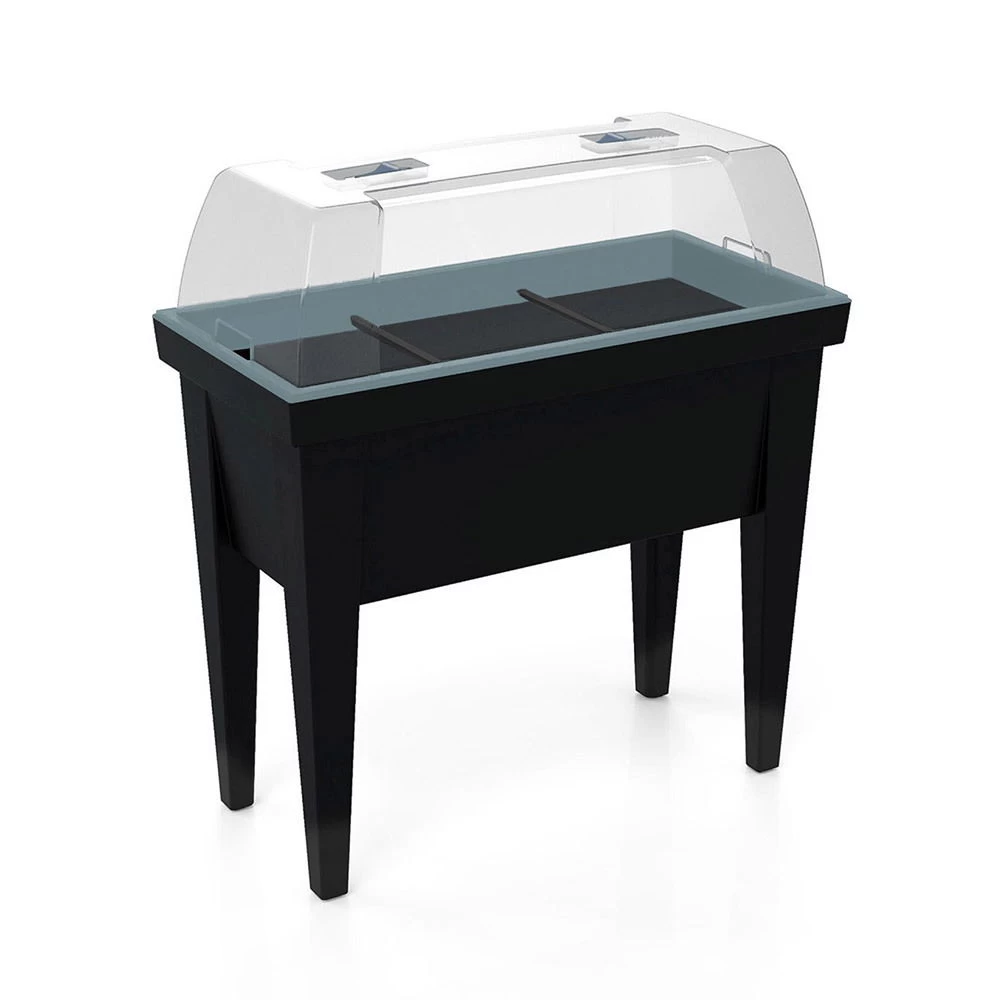 Hochbeet Mit Deckel, Anthrazit, Ca. 80 X 40 X 88 Cm 2 Hochbeet Mit Deckel, Anthrazit, Ca. 80 X 40 X 88 Cm – Bild 2