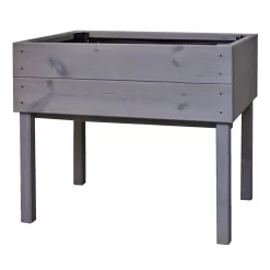 Kinderhochbeet 'Fiete', Grau, Kiefer, 75 X 50 X 60 Cm