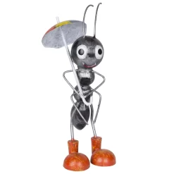 Kölle Gartenfigur Ameise Mit Schirm S, 27 X 9 X 11cm