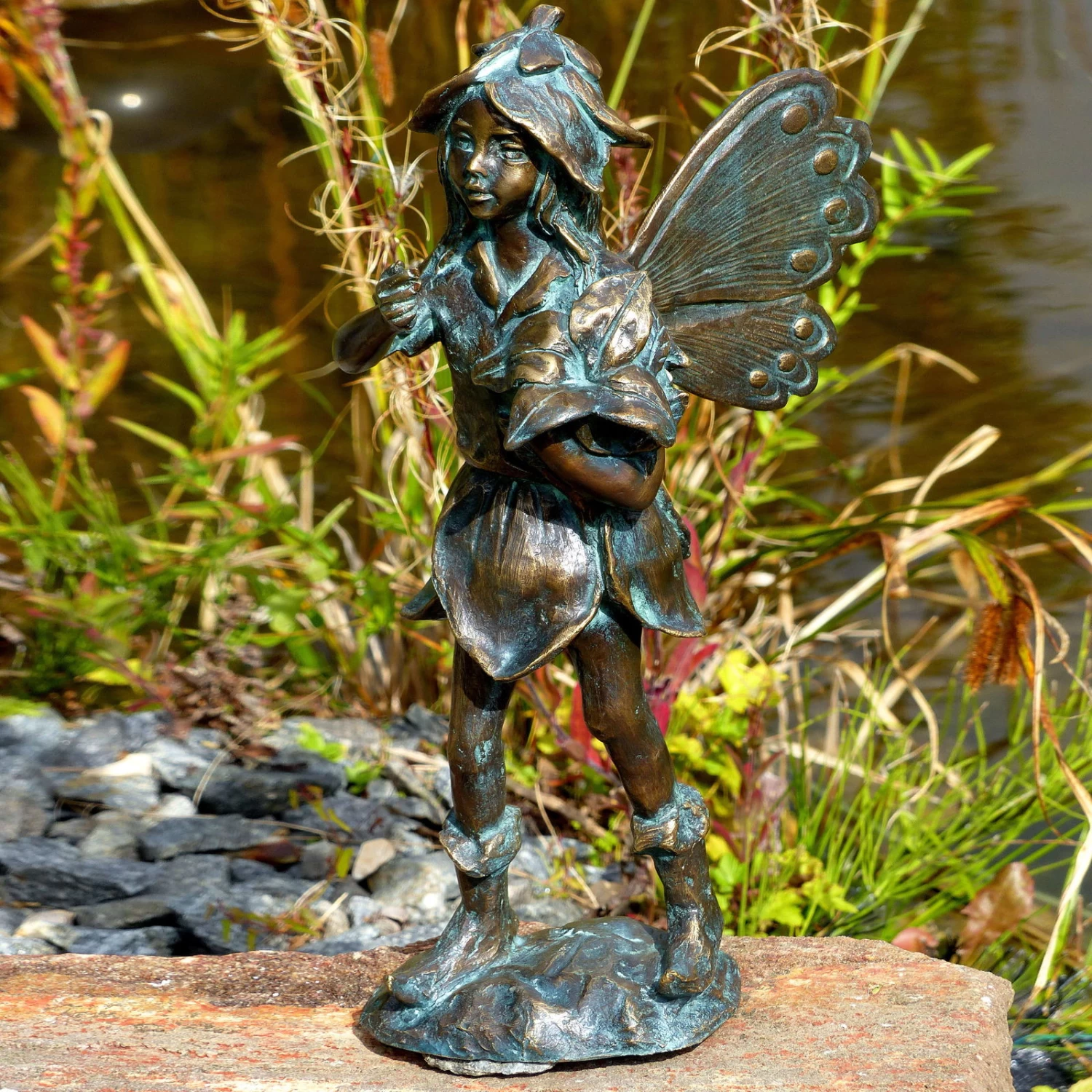 Rottenecker Fee Stehend, Bronze, 36 X 18 X 19 Cm 1 Rottenecker Fee Stehend, Bronze, 36 X 18 X 19 Cm