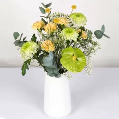 Gemischter Blumenbund 'Grüne Schönheit' Inkl. Gratis Grußkarte -Gartengeschäft 1025700013 DIY Mixbund Gruene Schoenheit Nelke Zembla Crasp Euka Gypso Stat Anth 1 94427