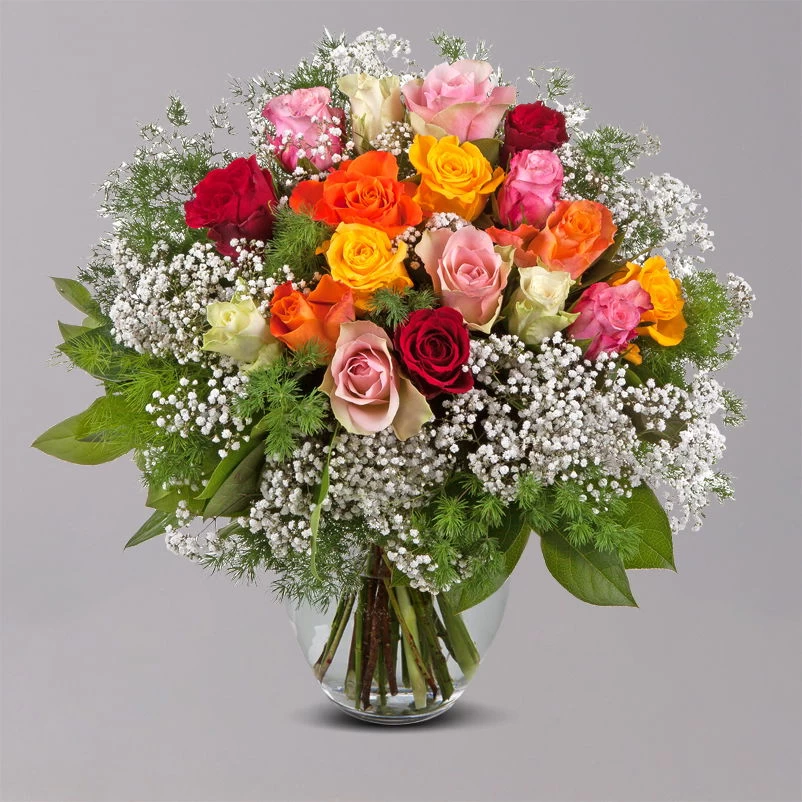 Blumenstrauß 'Liebesbotschaft' Inkl. Gratis Grußkarte 2 Blumenstrauß 'Liebesbotschaft' Inkl. Gratis Grußkarte – Bild 2