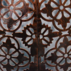 Solarlaterne Damast, Bronze, Ø 18 Cm -Gartengeschäft 2950100312 Solarlaterne Damast 23x22cm5 65214