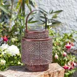 Kölle Solarlaterne Tangier, Kupfer, 18 X 23 Cm 5 Kölle Solarlaterne Tangier, Kupfer, 18 X 23 Cm -Gartengeschäft 2950100527 Koelle Solarlaterne TANGIER D18xH23cm warmweiss 2 86250