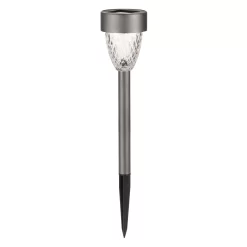 Gartenleuchte 'Cygnus', 4er-Set, Grau, Edelstahl -Gartengeschäft 2950100644 Cygnus warmweiss Licht 4er Pack 1 99171