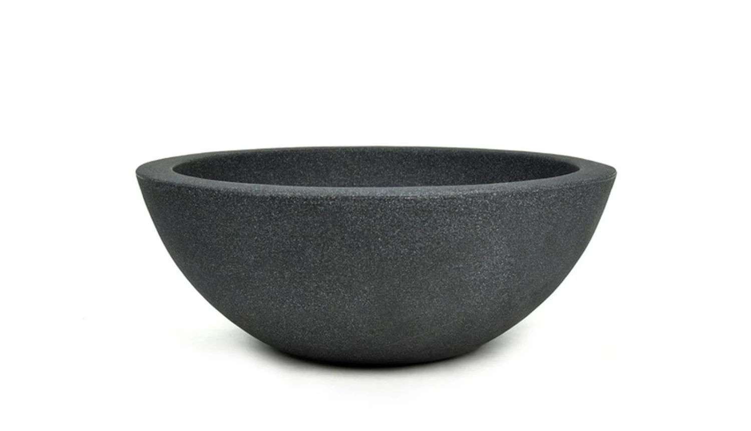 Pflanzschale "Leila" Rund, Anthrazit, Ø Ca. 52 Cm, Höhe Ca. 20 Cm, Füllvolumen 24 L 1 Pflanzschale "Leila" Rund, Anthrazit, Ø Ca. 52 Cm, Höhe Ca. 20 Cm, Füllvolumen 24 L