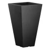 Pflanzgefäß "Capri" Quadratisch, Anthrazit