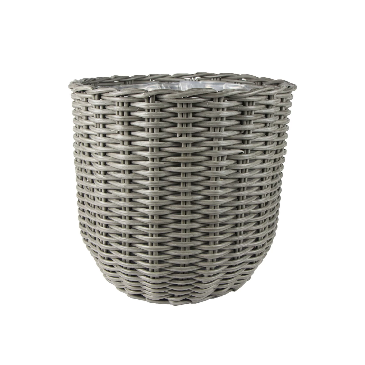 Kölle Pflanzkorb Jente, Grau, D 35 X H 30 Cm 1 Kölle Pflanzkorb Jente, Grau, D 35 X H 30 Cm