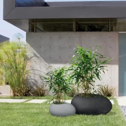 Pflanzstein Flow, Stony Grey, L 48 X B 38 X H 23 Cm -Gartengeschäft 3210103633 3210103634 3210103635 3210103636 Pflanzstein Flow stony black grey 1 55926