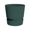 Pflanzgefäß „Greenville Round 25“ In Leaf Green Von Elho