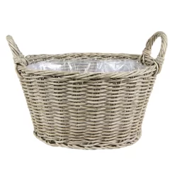 Pflanzkorb 'Paula', Natur, Kunststoff