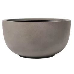 Kölles Beste Pflanzschale Pure Line, Sepiafarben, Glasfaserverstärkter Kunststoff