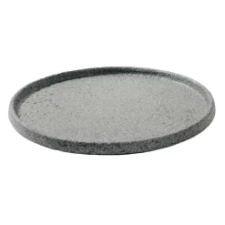 Untersetzer Rock Line Rainham, Granitgrau, Ø 25 X H 2 Cm