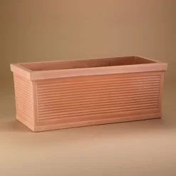 Euro 3 Plast Pflanzkasten Tere, Terra, Ca. 100 Cm, Erdvol. 128 L