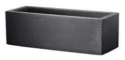 Pflanzkasten "Kubus" Anthrazit, Ca. 80x30x27 Cm, Füllvolumen 32 L