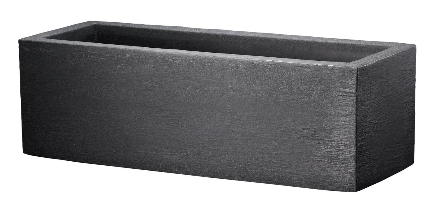 Pflanzkasten "Kubus" Anthrazit, Ca. 80x30x27 Cm, Füllvolumen 32 L 1 Pflanzkasten "Kubus" Anthrazit, Ca. 80x30x27 Cm, Füllvolumen 32 L