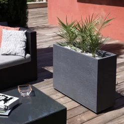 Pflanzkasten Graphit Crunch High, Anthrazit, L 78,5 X B 29,5 X H 60 Cm -Gartengeschäft 3230101030 Pflanzkasten Graphit Crunch High anthrazit L78 5xB29 5xH60cm 46Ltr 2 59186