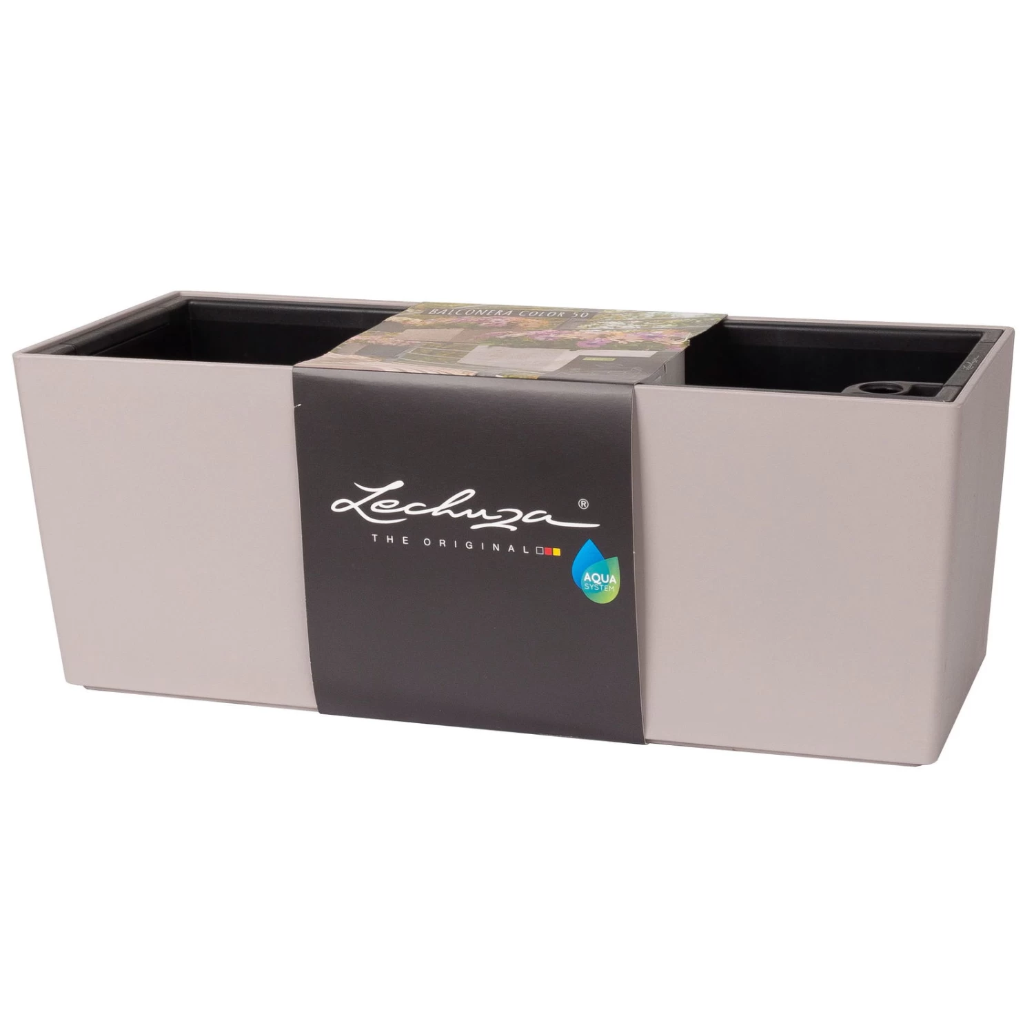 LECHUZA Balkonkasten 'Balconera Color 50', Sandbraun, 50 X 19 X 19 Cm 1 LECHUZA Balkonkasten 'Balconera Color 50', Sandbraun, 50 X 19 X 19 Cm