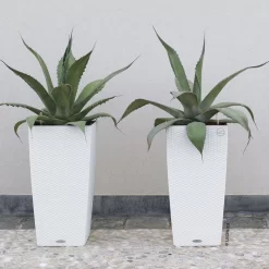 Lechuza Cubico Cottage 40, Weiß, All-in-One-Set