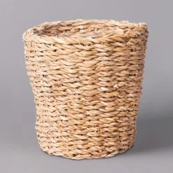 Seegraskorb 'Gaby' Mit Folieneinsatz, Natur, 21 Cm Ø