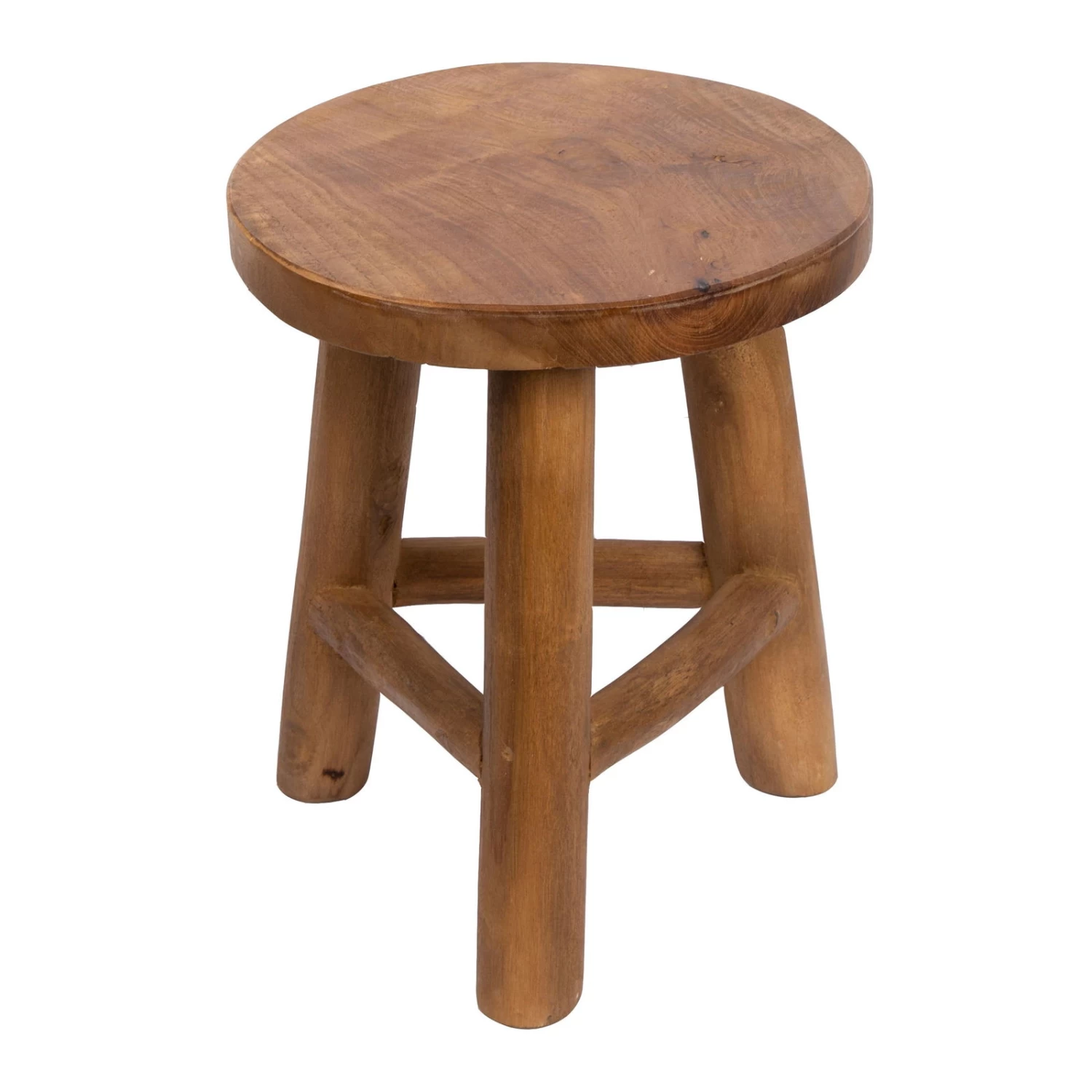 Wurzelholz-Hocker, Light Wax, Ø Ca. 25 Cm X H 30 Cm 3 Wurzelholz-Hocker, Light Wax, Ø Ca. 25 Cm X H 30 Cm – Bild 3