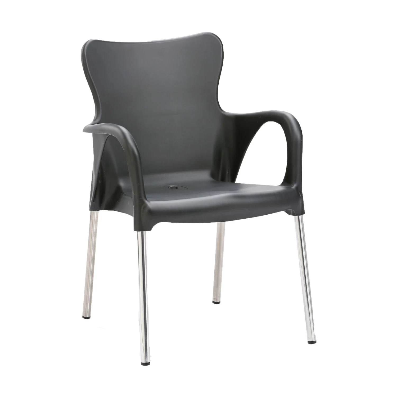 Best Stapelsessel Maui Silber/anthrazit 1 Best Stapelsessel Maui Silber/anthrazit