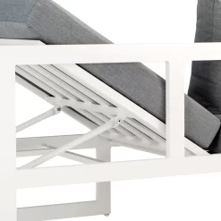 Best Loungeset "Rhodos" 3tlg. Weiß, Modernes Design, Komfortabel, Groß 6 Best Loungeset "Rhodos" 3tlg. Weiß, Modernes Design, Komfortabel, Groß -Gartengeschäft 3910302348 Loungeset Rhodos 3tlg weiss Auflagen grau 2 2 59577