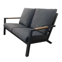 Bank "Australien" Inkl. Auflage, Zweisitzer, Aluminium Und Polyester