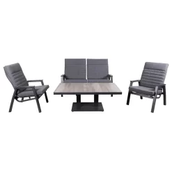 Gartenlounge-Set 'Paris' Inkl. Auflagen, 5-teilig 23 Gartenlounge-Set 'Paris' Inkl. Auflagen, 5-teilig -Gartengeschäft 3910302561 Alu Loungeset Paris Koelle 5tlg inkl Auflagen 4 83636