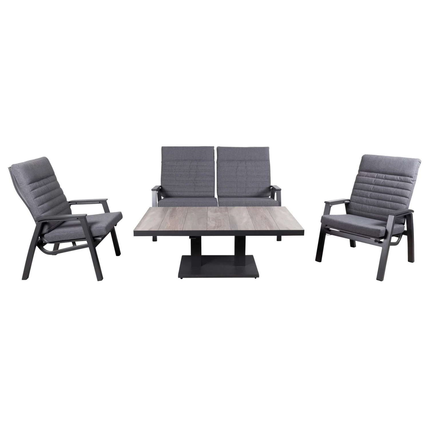 Gartenlounge-Set 'Paris' Inkl. Auflagen, 5-teilig 4 Gartenlounge-Set 'Paris' Inkl. Auflagen, 5-teilig – Bild 4