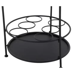 Beistelltisch 'Siero', Siena Garden, Anthrazit, Höhe 74 X Ø 41 Cm 7 Beistelltisch 'Siero', Siena Garden, Anthrazit, Höhe 74 X Ø 41 Cm -Gartengeschäft 3910302596 Beistelltisch Siero Stahl matt schwarz Masse D42cm H74cm 8 84308