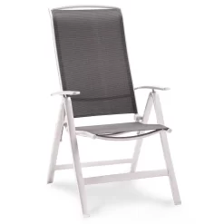 Best Klappsessel 'Palermo', Anthrazit/silber