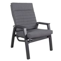 Loungesessel 'Paris', Grau/schwarz 21 Loungesessel 'Paris', Grau/schwarz -Gartengeschäft 3910302694 Loungesessel Paris inkl Auflage 13 118550