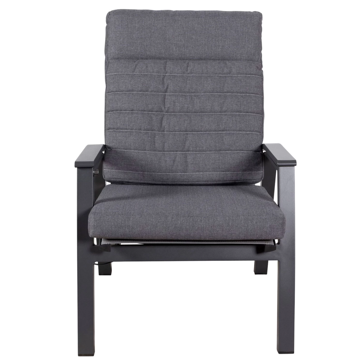 Loungesessel 'Paris', Grau/schwarz 2 Loungesessel 'Paris', Grau/schwarz – Bild 2